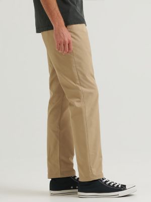 Men's Extreme Motion Regular Taper Chino Pant in Sand