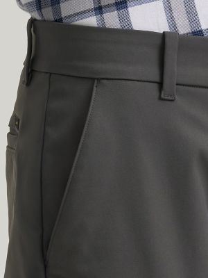 Men's Extreme Motion Regular Taper Chino Pant in Static Gray