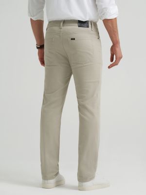 Men's Regular Straight Twill Pant in Salina Stone alternative view 2