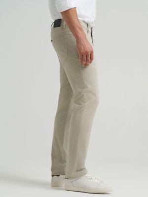 Men's Regular Straight Twill Pant in Salina Stone alternative view 3