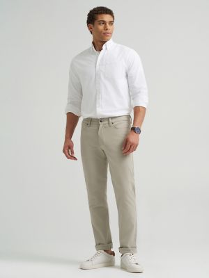 Men's Regular Straight Twill Pant