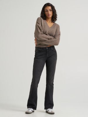 Women's Bootcut Jean in Mod Black alternative view 4