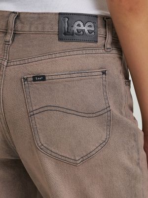 Women's Low Slung Slouch Jean in Puzzle Fade