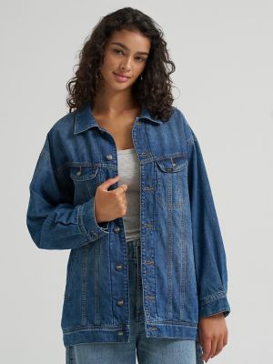 Women's Oversized Flannel Lined Rider&trade; Jacket