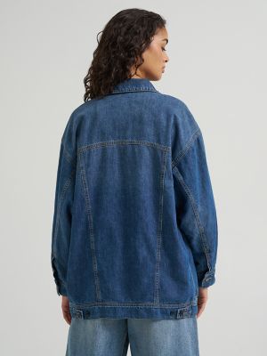Women's Oversized Flannel Lined Rider&trade; Jacket