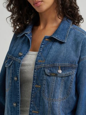 Women's Oversized Flannel Lined Rider&trade; Jacket