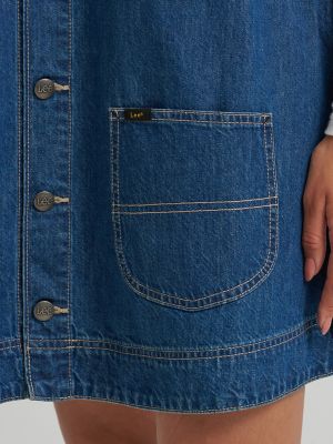 Women's Chore Overall Dress in Beyond Look