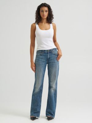 Women's Premium Bow Flare Jean