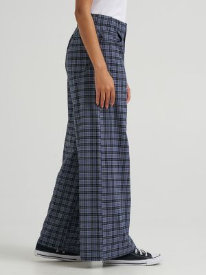 Women's High Rise Pleated Trouser Pant