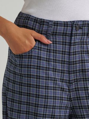 Women's High Rise Pleated Trouser Pant