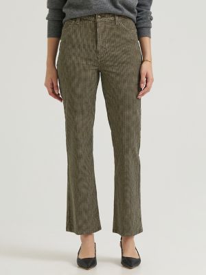 Women's Premium Corduroy High Rise Kick Boot Pant