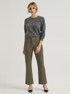 Women's Premium Corduroy High Rise Kick Boot Pant