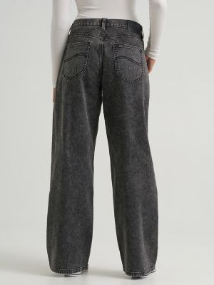 Women's Low Slung Baggy Jean in Well Loved