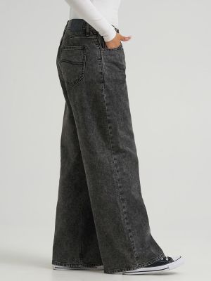 Women's Low Slung Baggy Jean in Well Loved
