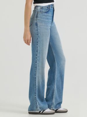 Women's Premium LQD High Rise Retro A-Line Jean