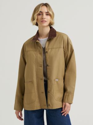 Women's Premium Flannel Lined Chore Coat
