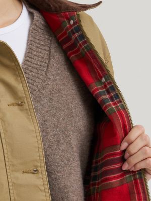 Women's Premium Flannel Lined Chore Coat