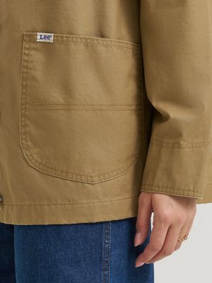 Women's Premium Flannel Lined Chore Coat