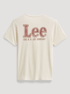 Men's H.D. Lee Company Logo Tee in Marshmallow