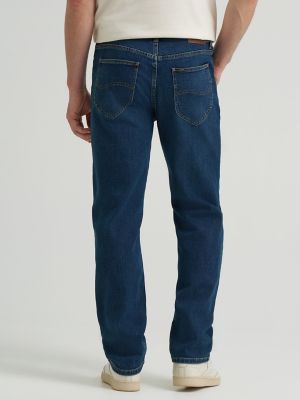 Men's Lee Relaxed Straight Jean with Comfort Stretch in Otto