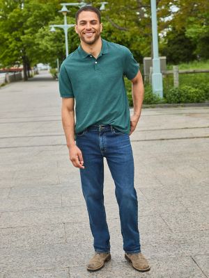 Men's Lee Relaxed Straight Jean with Comfort Stretch in Otto