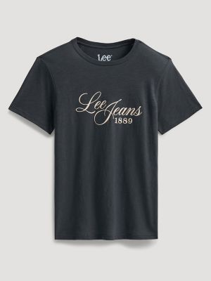 Women's 1889 Script Logo Tee from Lee - $19.99