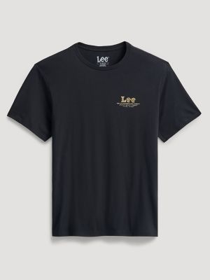 Men's H.D. Lee Mercantile Company Graphic Tee in Jet Black