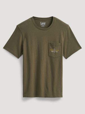 Men's Racing Gear Graphic Tee in Olive Night alternative view
