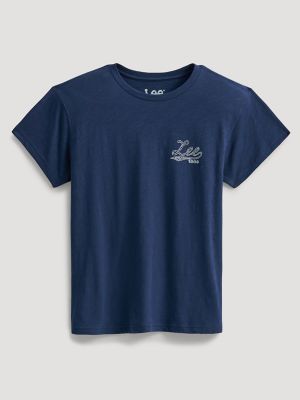 Women's Lasso Script Logo Tee from Lee - $19.99