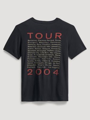 Men's Eric Clapton Graphic Tee in Washed Black