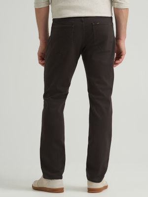 Men's Extreme Motion Straight Fit Tapered Leg Jean in Chocolate Torte alternative view 2