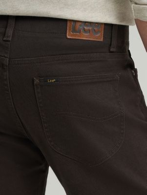 Men's Extreme Motion Straight Fit Tapered Leg Jean in Chocolate Torte alternative view 4