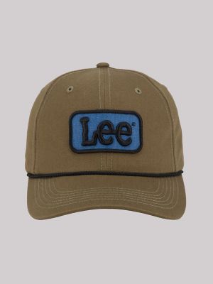 Men's Denim Logo Patch Hat