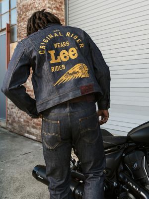 Men's Lee&reg; x Indian Motorcycle 101 Rider&trade; Jacket in Raw Selvedge