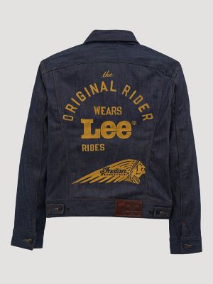 Men's Lee&reg; x Indian Motorcycle 101 Rider&trade; Jacket in Raw Selvedge