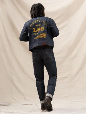Men's Lee&reg; x Indian Motorcycle 101Z Rider&trade; Jean in Raw Selvedge