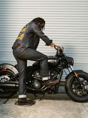 Men's Lee&reg; x Indian Motorcycle 101Z Rider&trade; Jean in Raw Selvedge