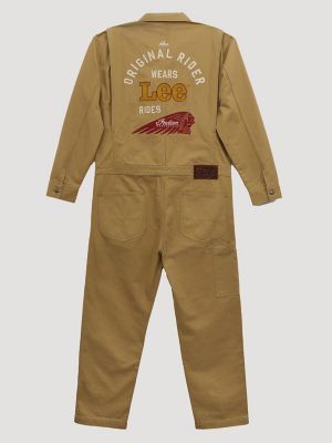 Men's Lee&reg; x Indian Motorcycle Union-all in Khaki