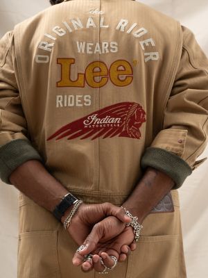 Men's Lee&reg; x Indian Motorcycle Union-all in Khaki