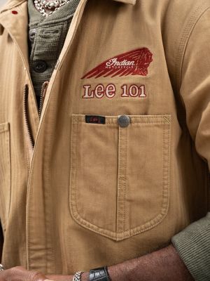 Men's Lee&reg; x Indian Motorcycle Union-all in Khaki