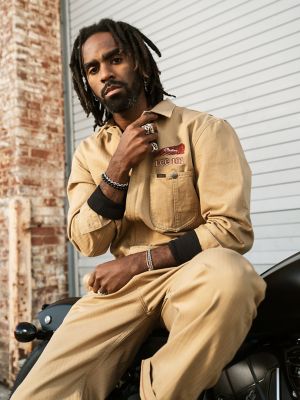 Men's Lee&reg; x Indian Motorcycle Union-all in Khaki