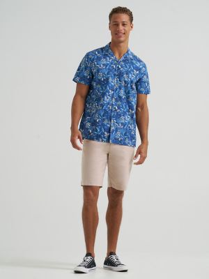 Men's Toucan Print Camp Shirt