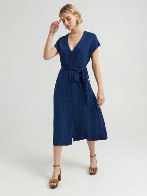 Women's Western Midi Dress