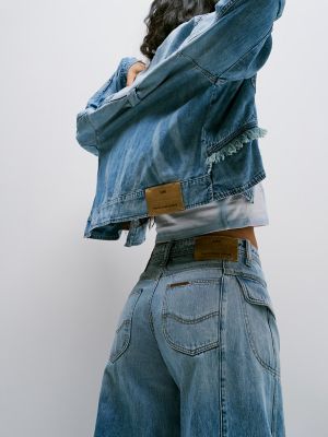 Women's Lee&reg; x Feng Chen Wang Denim Peplum Shirt