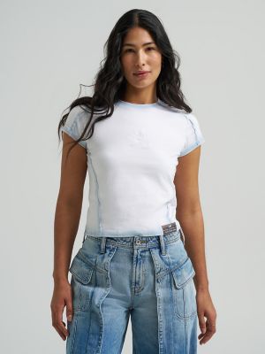 Women's Lee&reg; x Feng Chen Wang Cropped Logo Tee