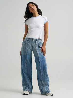 Women's Lee&reg; x Feng Chen Wang Cropped Logo Tee