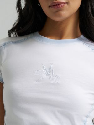 Women's Lee® x Feng Chen Wang Cropped Logo Tee | New Arrivals | Lee®