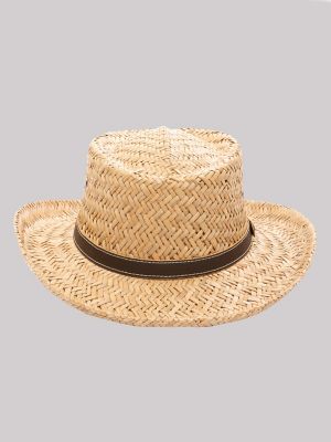 Rush Straw Gambler Hat