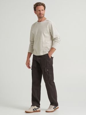 Men's Legendary Loose Straight Cargo Pant in Chocolate Torte