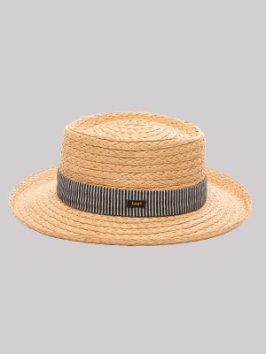 Men's Toasted Paperbraid Gambler Hat